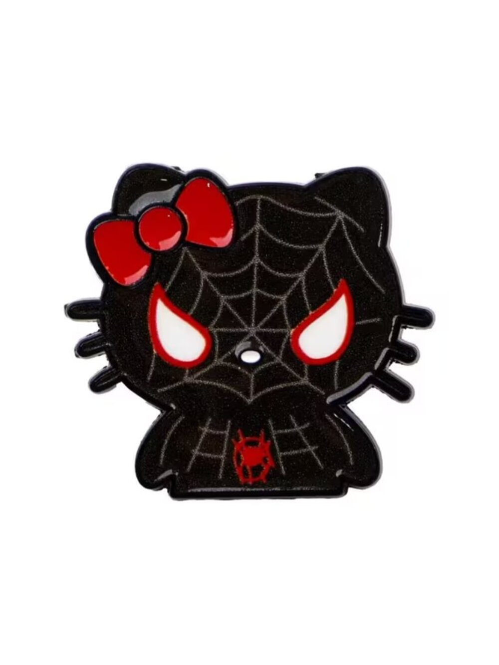 HELLO KITTY “Spiderman” Enamel Lapel Pin Brooch (BRAND-NEW‎ & SUPER CUTE!)